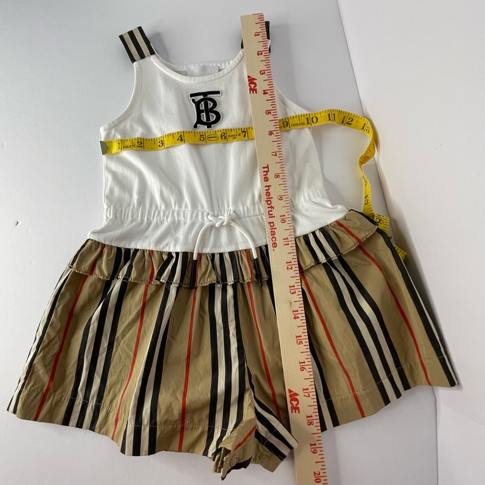 Burberry London Girls Iconic TB Rhonda Romper 2T - Picture 16 of 16